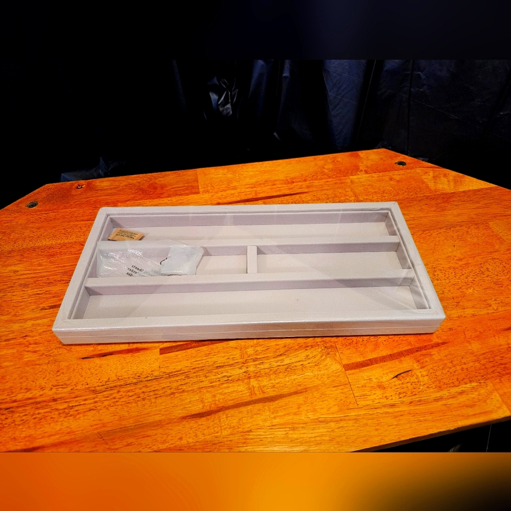 Avera 4-Section Jewelry Tray Organizer